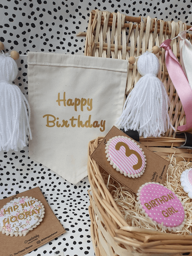 Ribbon Celebration Banner