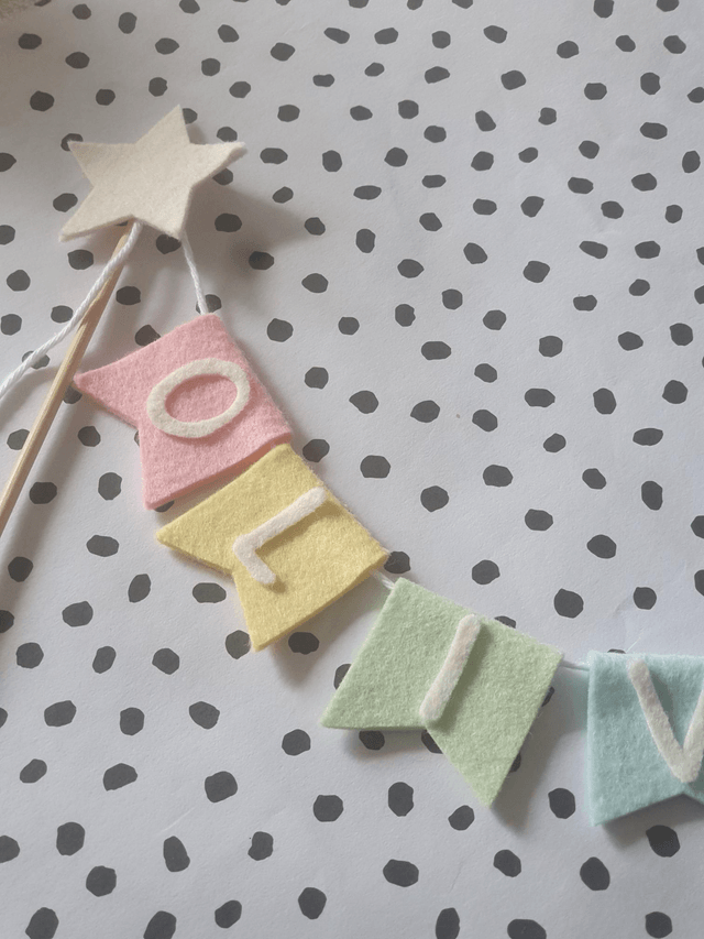Personalised Cake Topper