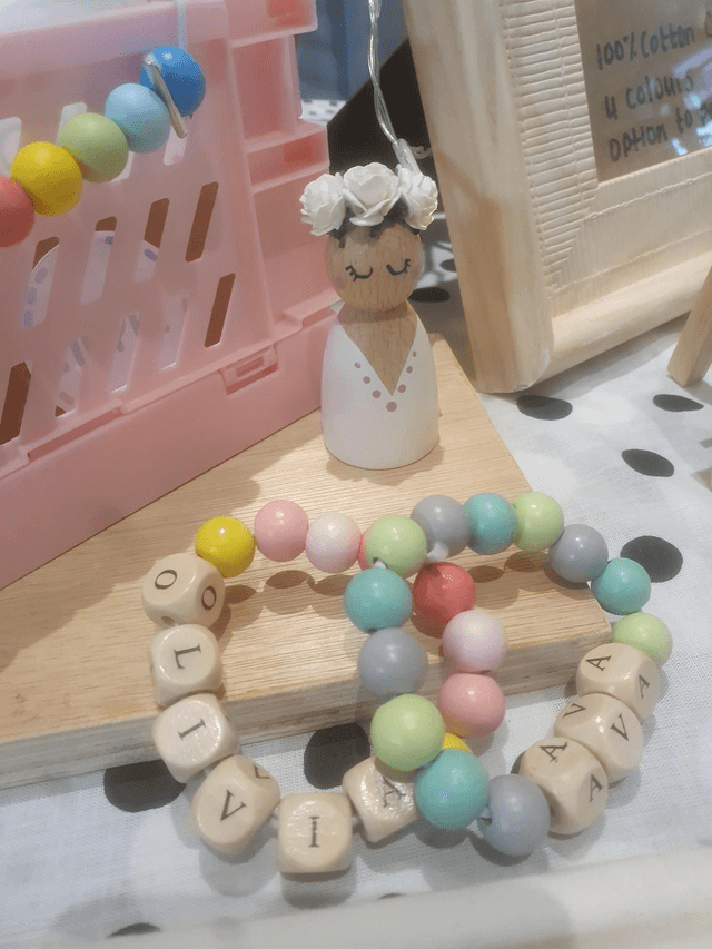 Flower Girl Peg Doll