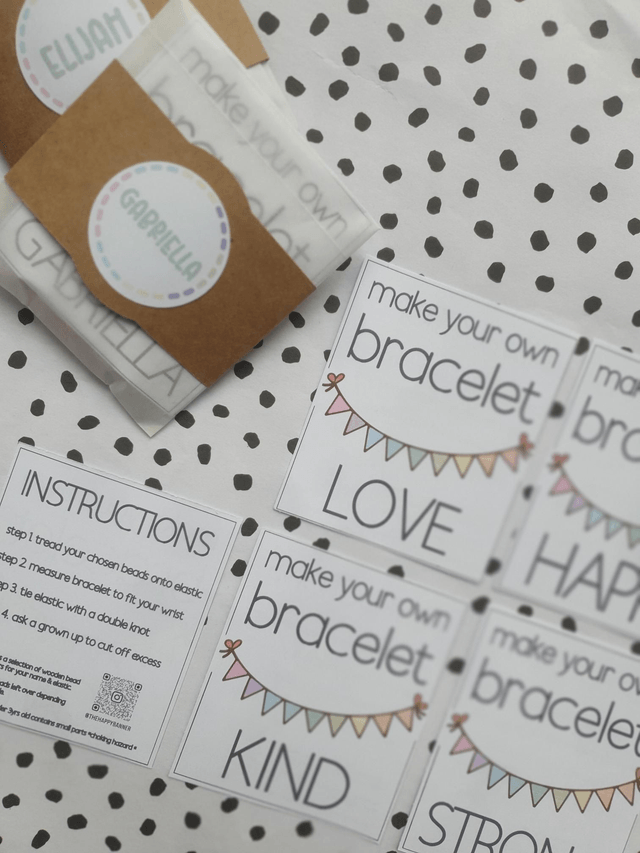 Make Your Own Bracelet - Personalised 