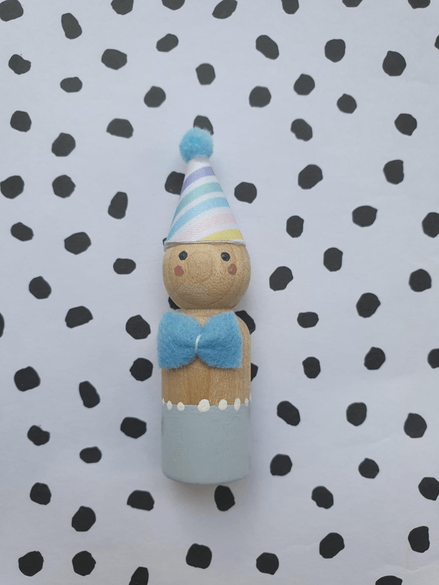 Birthday Peg Doll 