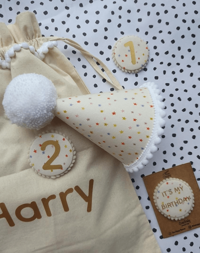 Fabric Party Hat