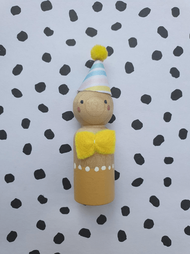 Birthday Peg Doll 