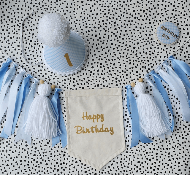 Ribbon Celebration Banner