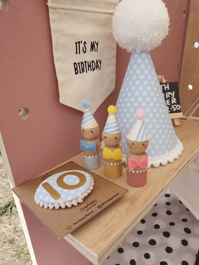 Birthday Peg Doll 